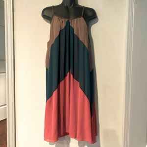Color block dress